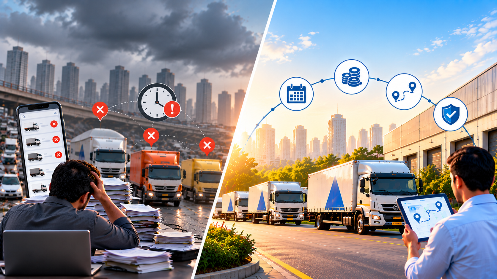 Contractual Trucking vs On-Demand Trucking