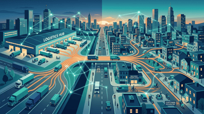 Unified All-Mile Visibility: Connecting Middle-Mile Consolidation to Last-Mile Speed